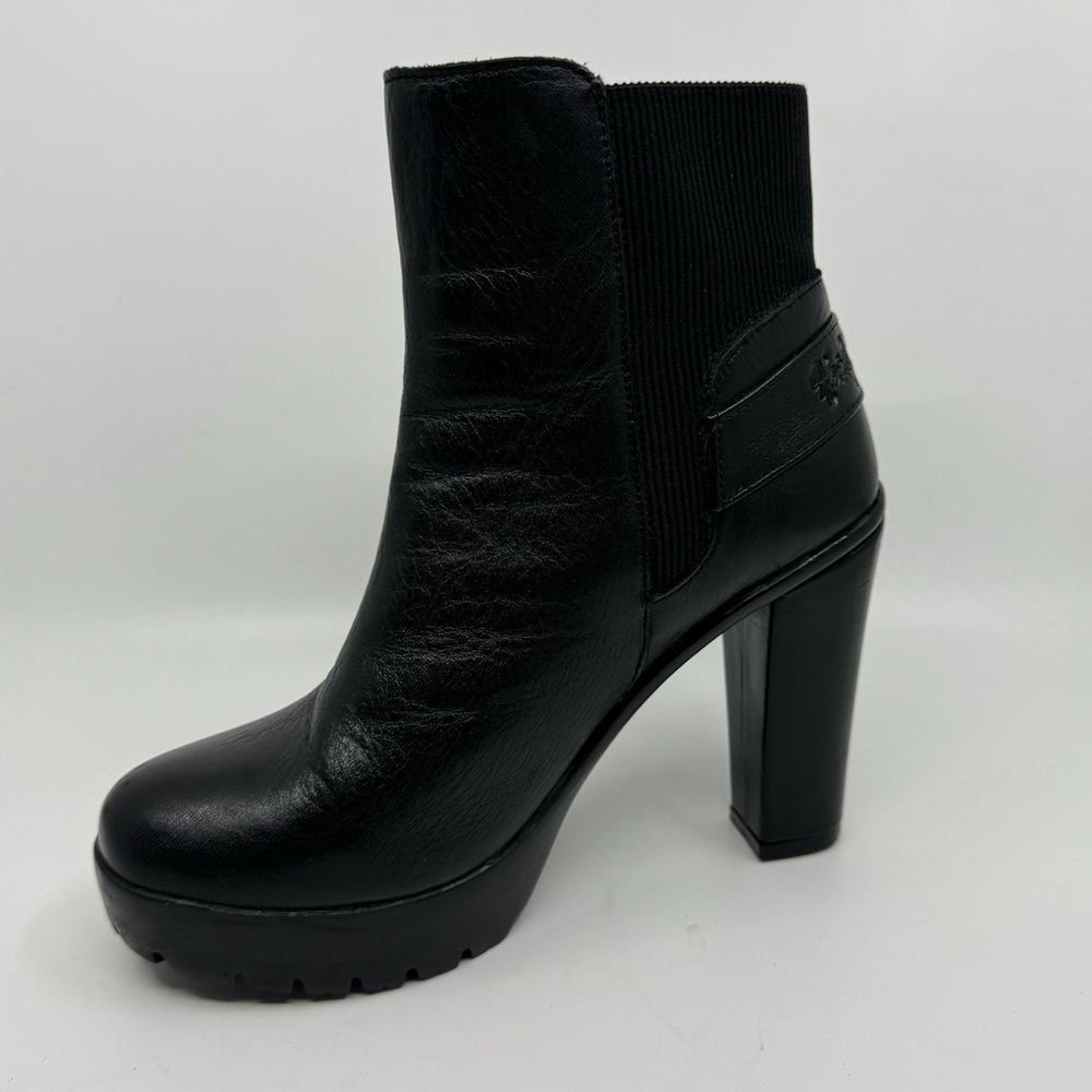 Harley-Davidson Iredell 9" Platform Gore Womens Black Ankle & Booties Boots - Picture 6 of 10